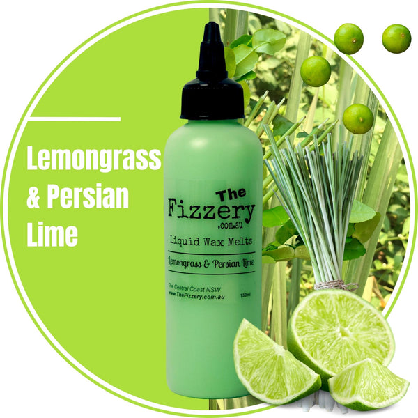Lemongrass & Persian Lime Liquid Wax Melts