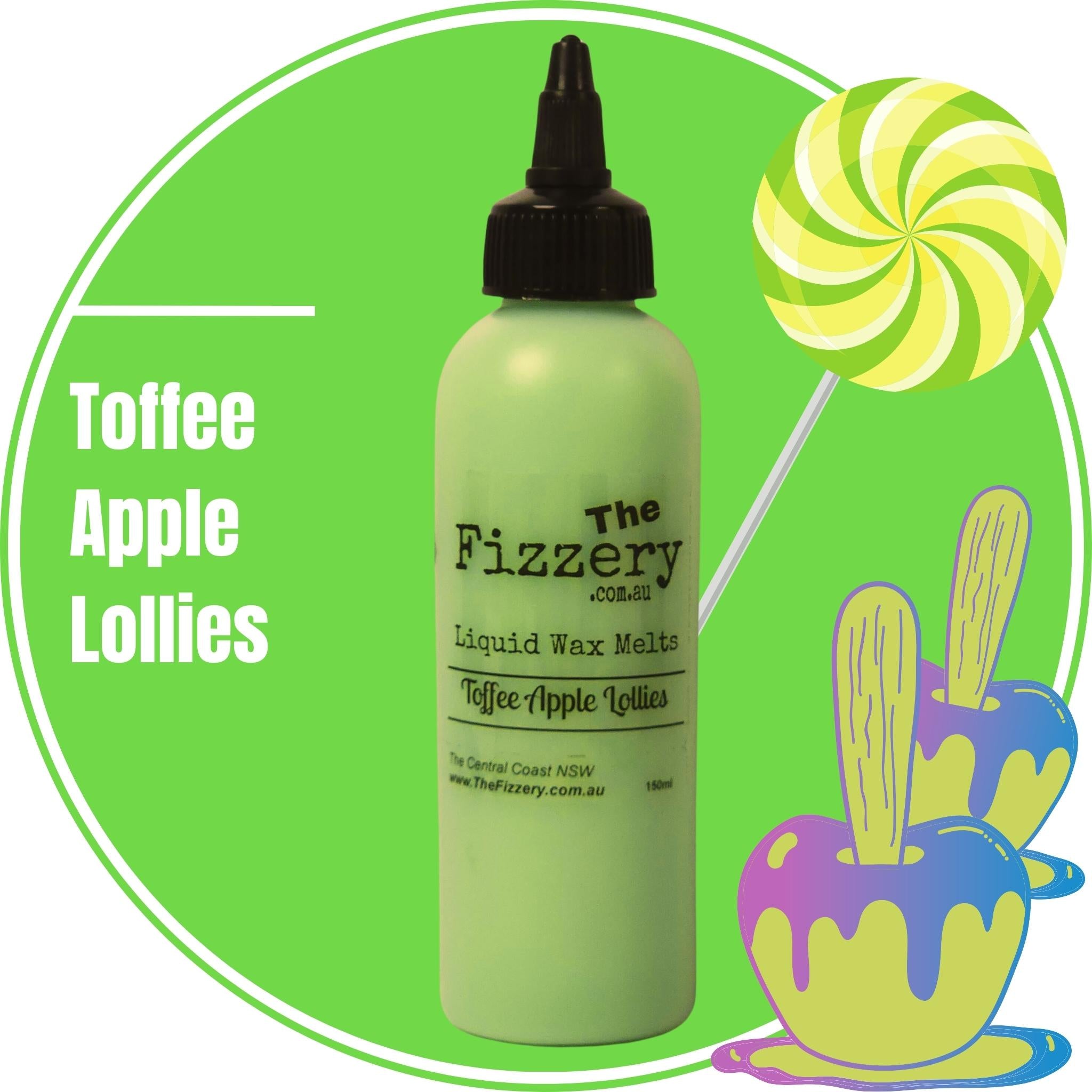 Toffee Apple Lollies Liquid Wax Melts The Fizzery