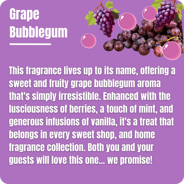 Grape Bubblegum Liquid Wax Melts