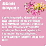 Japanese Honeysuckle liquid wax melts fragrance notes and scent description