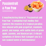 Passionfruit and Paw Paw liquid wax melts fragrance notes and scent description