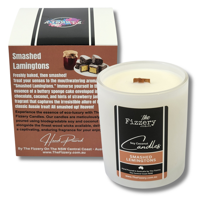 Smashed Lemingtons - Soy Coconut Candle