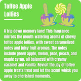 Toffee Apple Lollies Liquid Wax Melts
