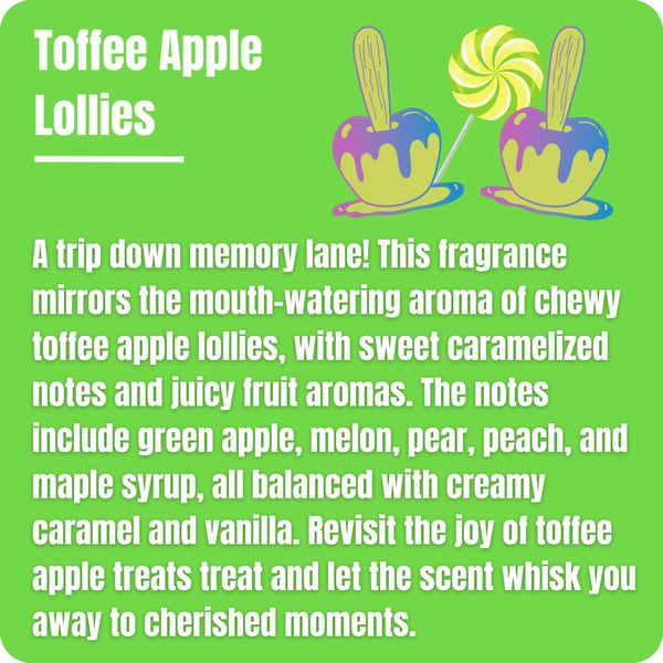 Toffee Apple Lollies Liquid Wax Melts