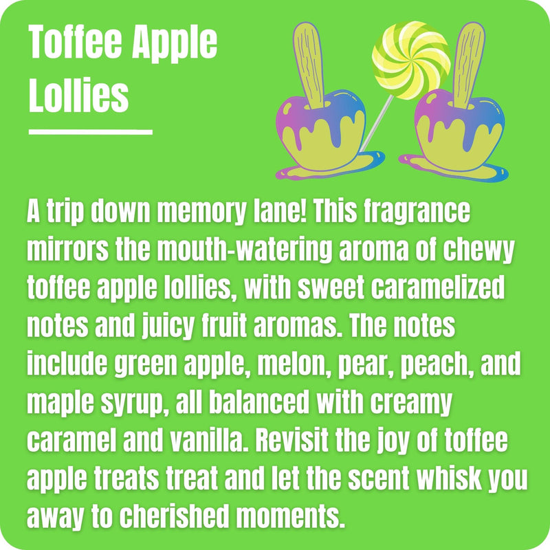 Toffee Apple Lollies Liquid Wax Melts