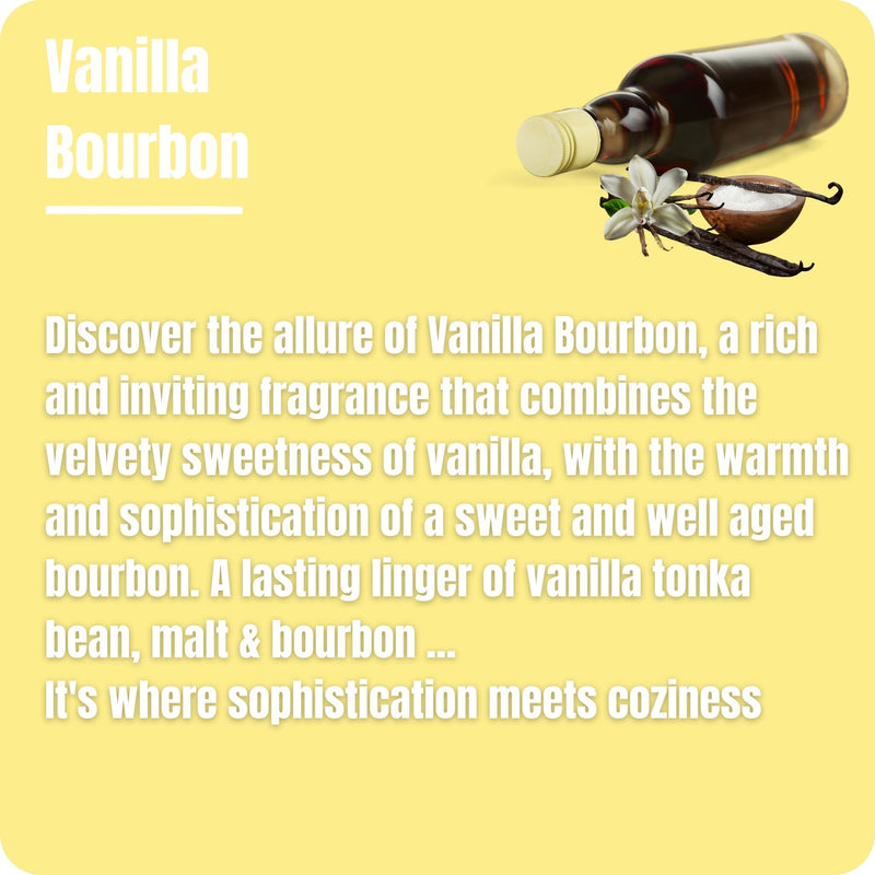 French Vanilla Bourbon Type Liquid Wax Melts
