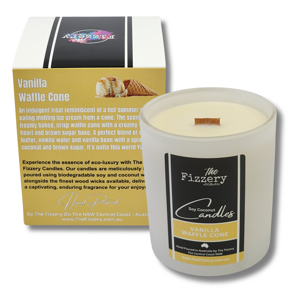 Vanilla Waffle Cone - Soy Coconut Candle