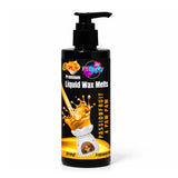 Passionfruit and Paw Paw Pump Wax liquid wax melts 200ml bottle front label