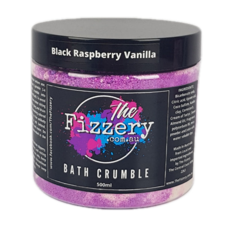 Black Raspberry Vanilla Bath Crumble