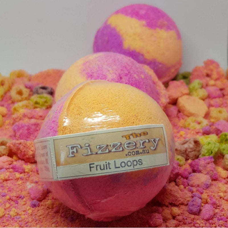 Fruit Loops FiZZ Bath Bomb Ball – The Fizzery