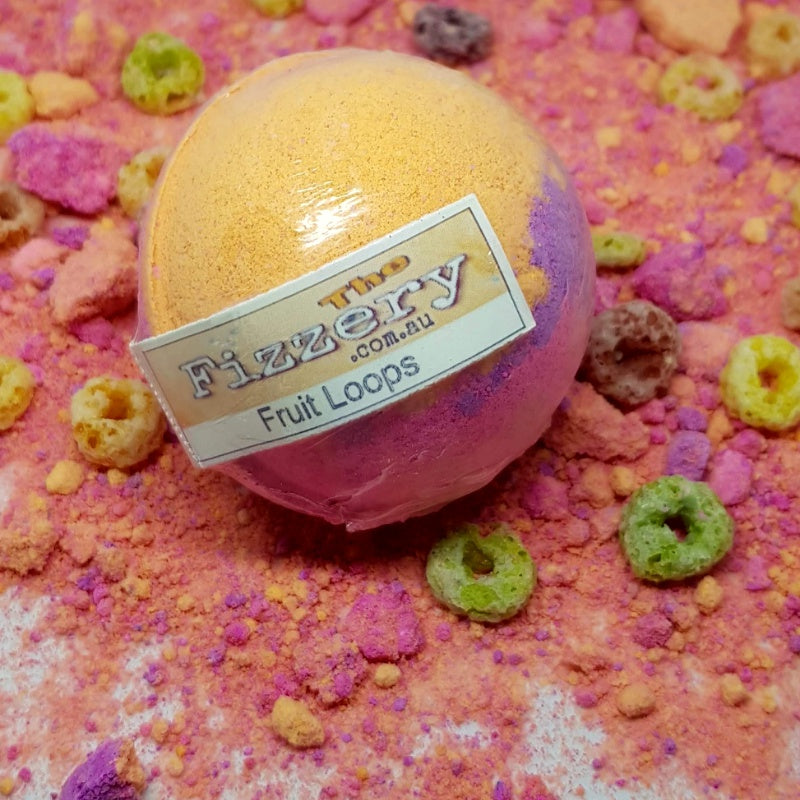 Fruit Loops FiZZ Bath Bomb Ball – The Fizzery
