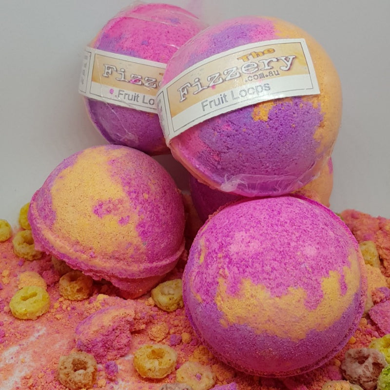 Fruit Loops FiZZ Bath Bomb Ball – The Fizzery