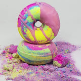 Rainbow Paddle Pop Bath Bomb Donut