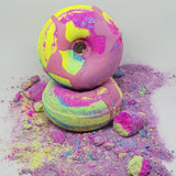 Rainbow Paddle Pop Bath Bomb Donut