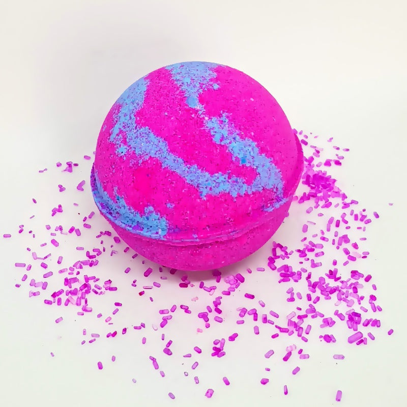Raspberry Zinger Bath Bomb Ball