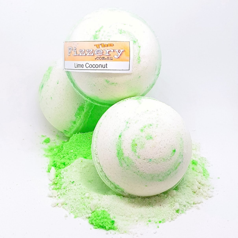 Coconut Lime Bath Bomb Ball